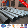 Poste de acero galvanizado lateral múltiple de 27,5 m 15kn